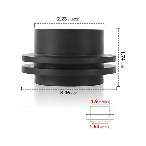 RV Rubber Grommet Black RV Rubber Grommet Black